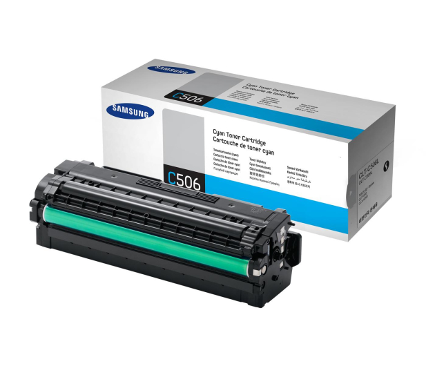 SAMSUNG Toner CLP680NE CLX6260 CYAN  CLT-C506L - 127130 - zdjęcie
